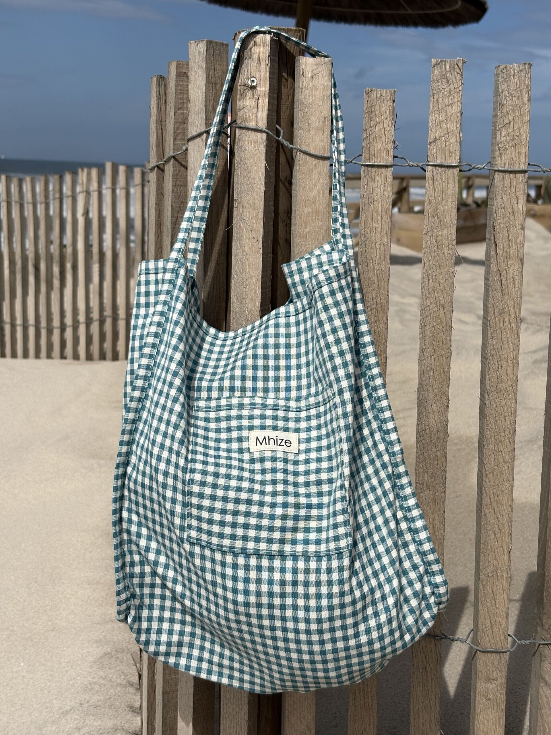 Tote Vichy Verde - 1