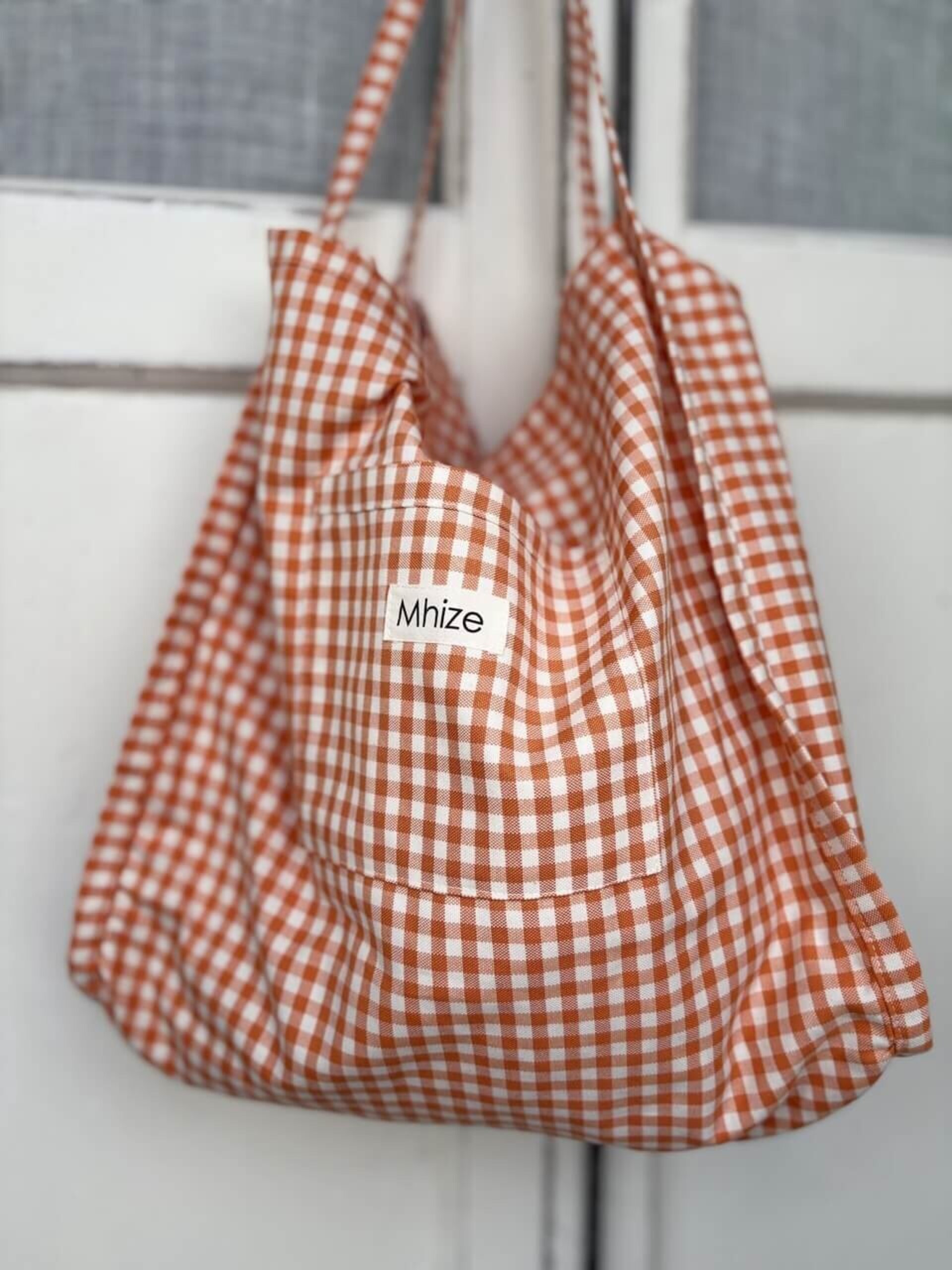 Tote Vichy Naranja - 1