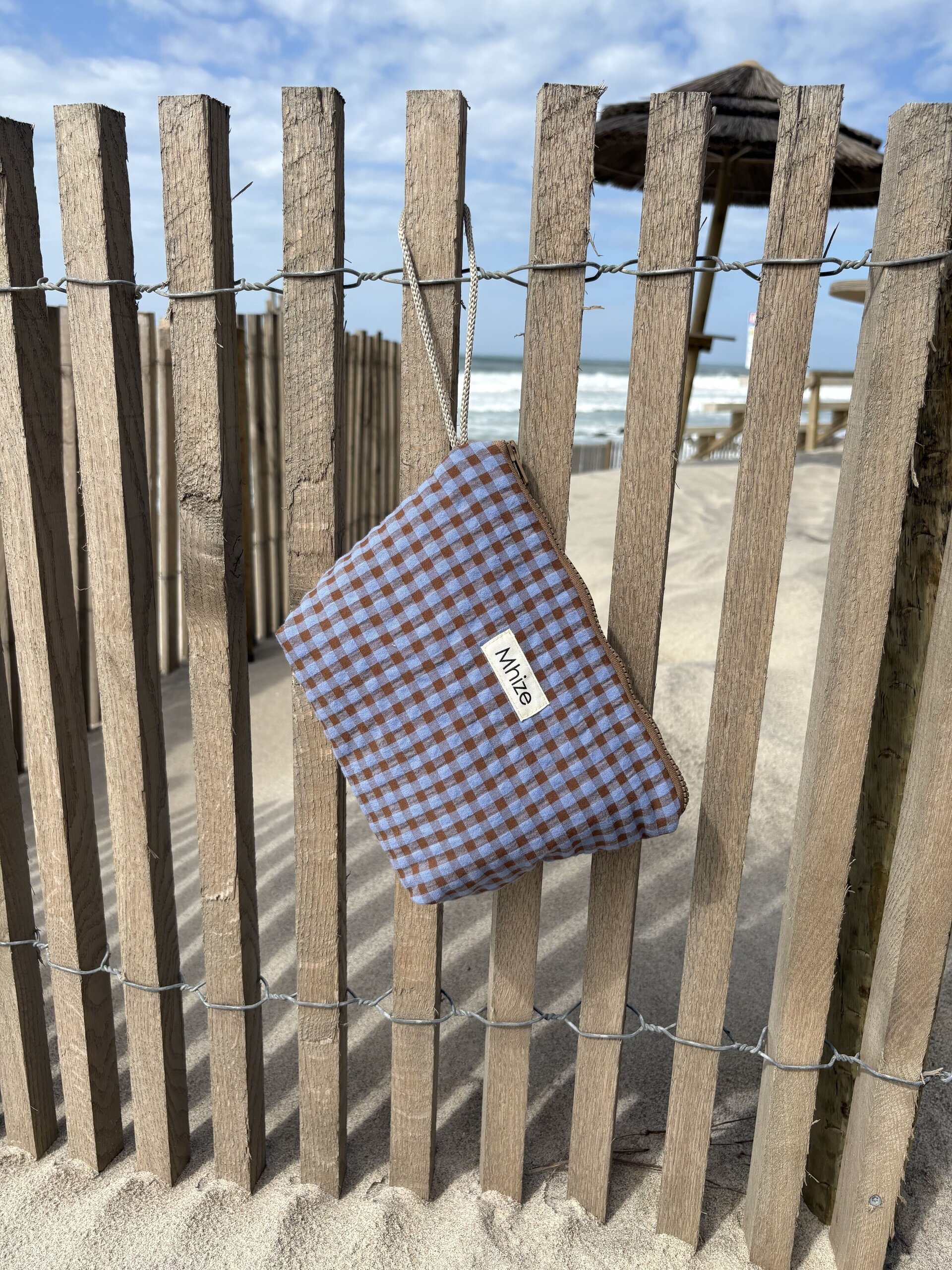 Vichy  Azul-Marrón - 2